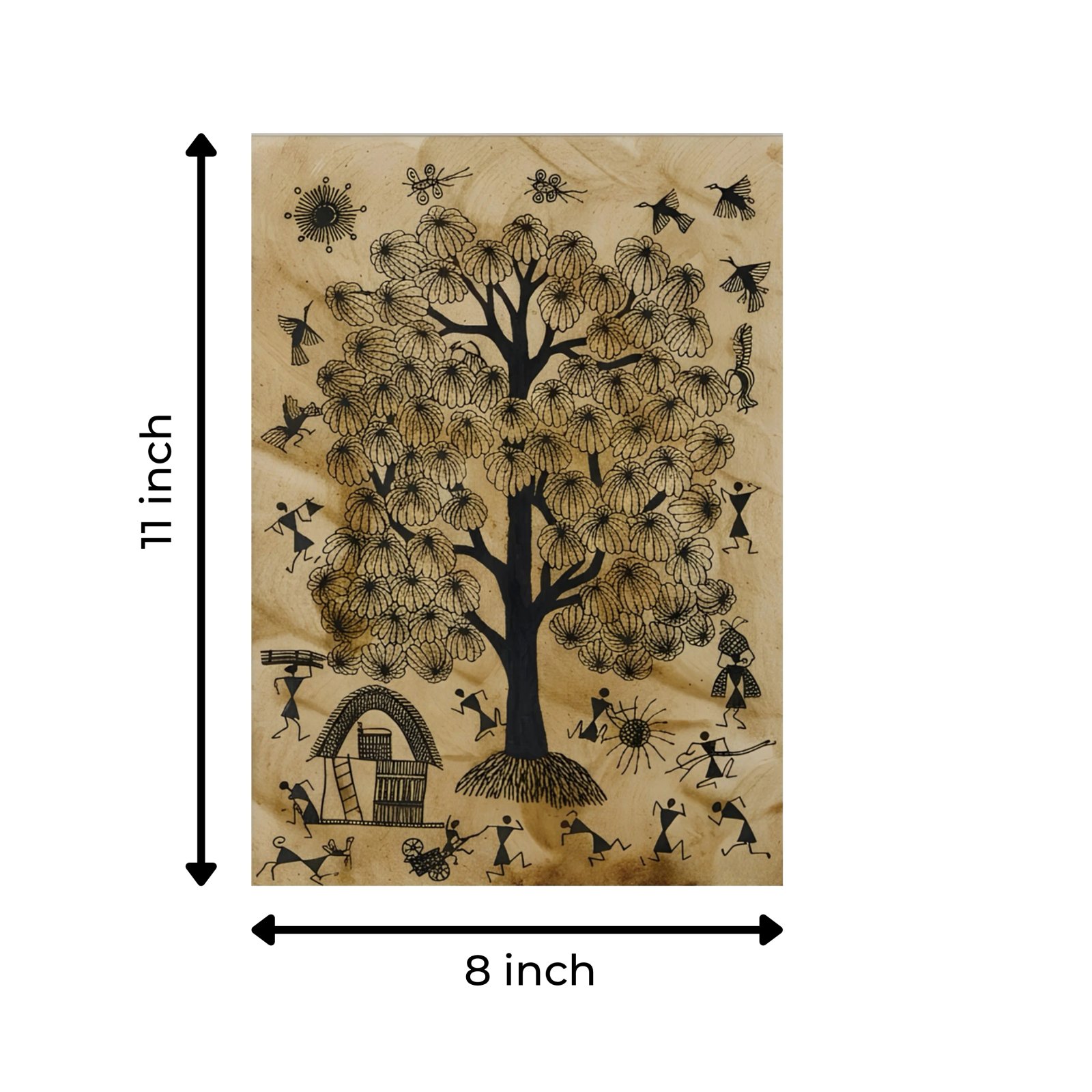 Authentic Warli Village Life & Sacred Tree Thumbnail 3