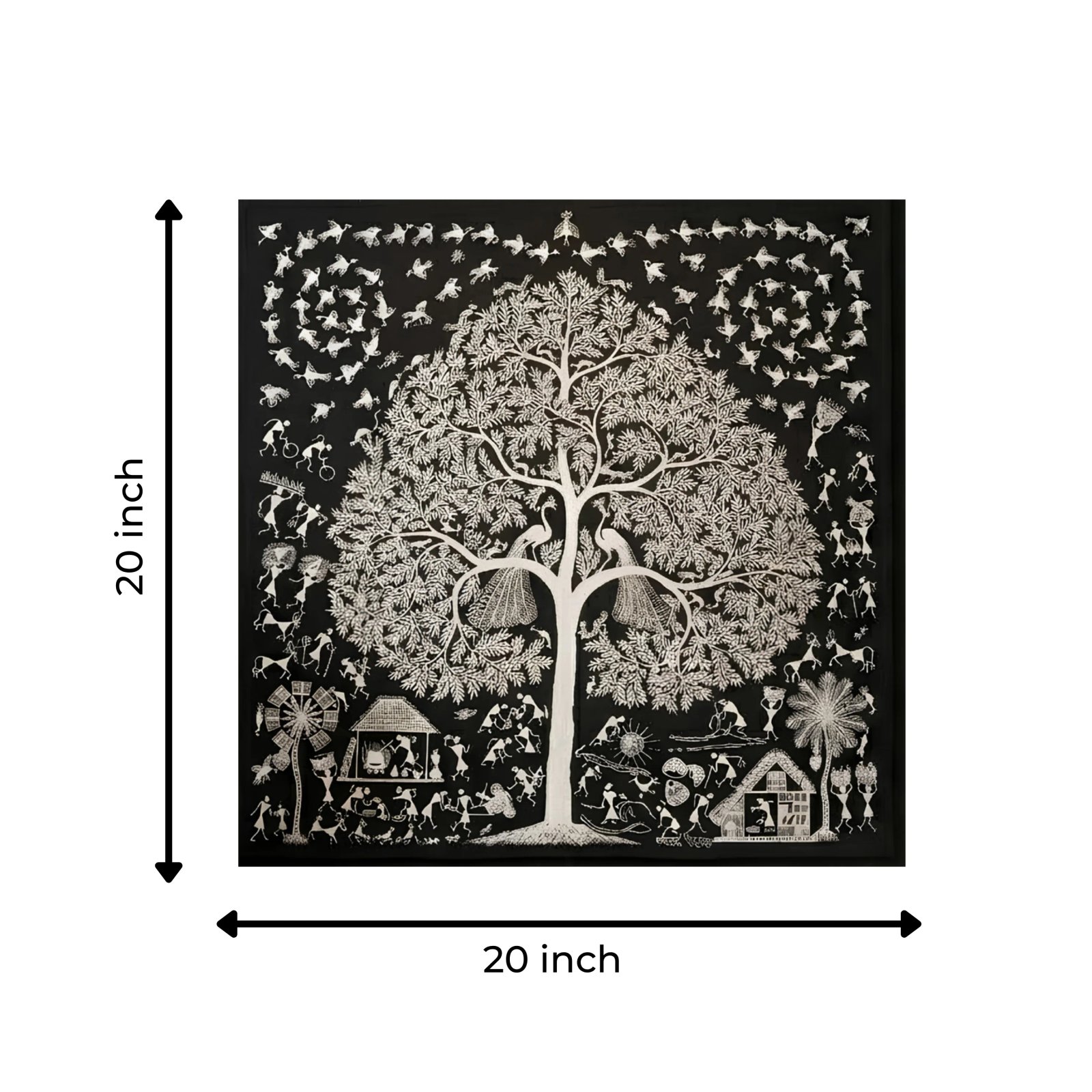 Authentic Warli Sacred Mountain Ecosystem Thumbnail 3