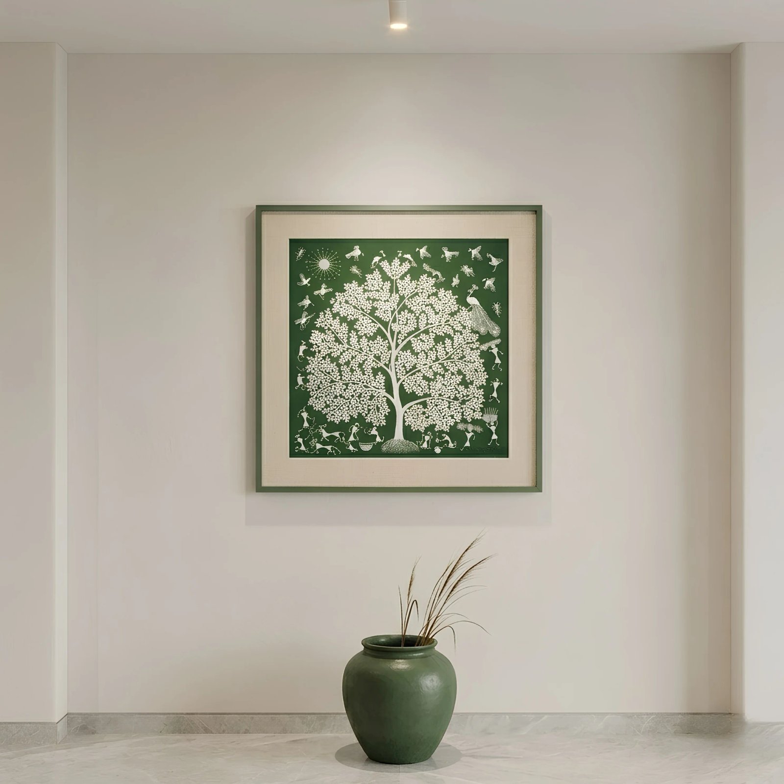 Tree of Life – Tribal Nature Folk Art Painting alternate view