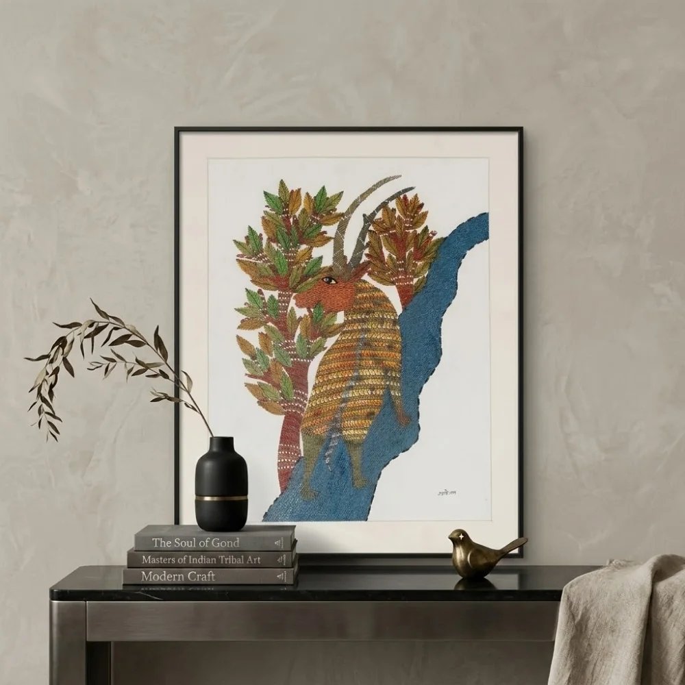 The Golden Antelope by the Blue River Thumbnail 2