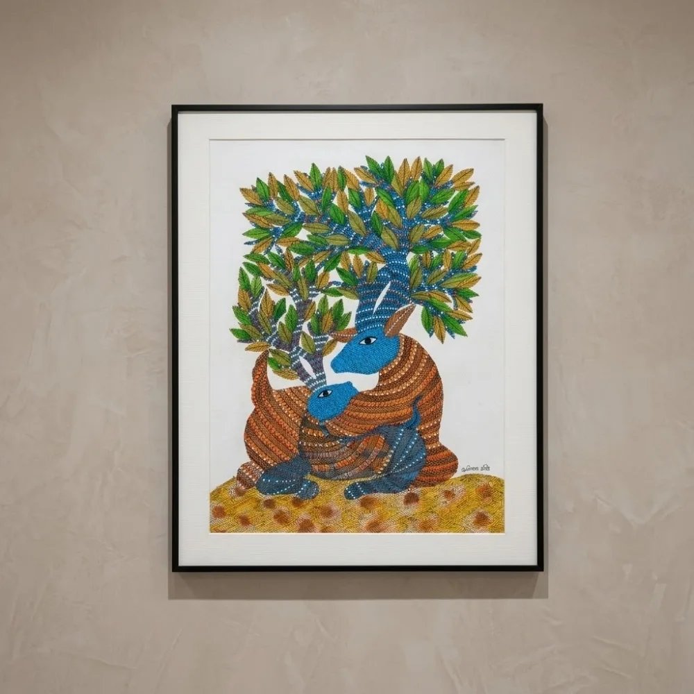 The Interlocking Antlers of the Celestial Blue-Headed Stags Thumbnail 1