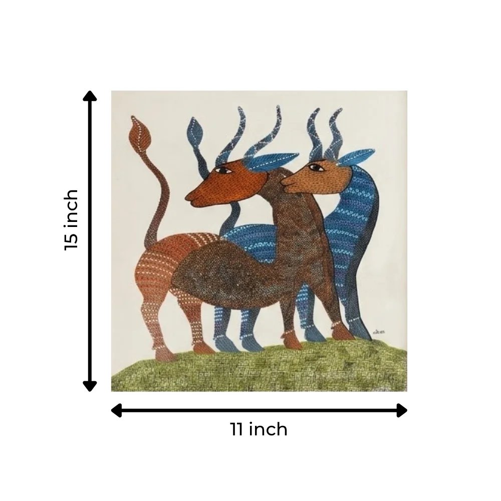 The Celestial Blue-Back Antelopes on the Sacred Ridge Thumbnail 3