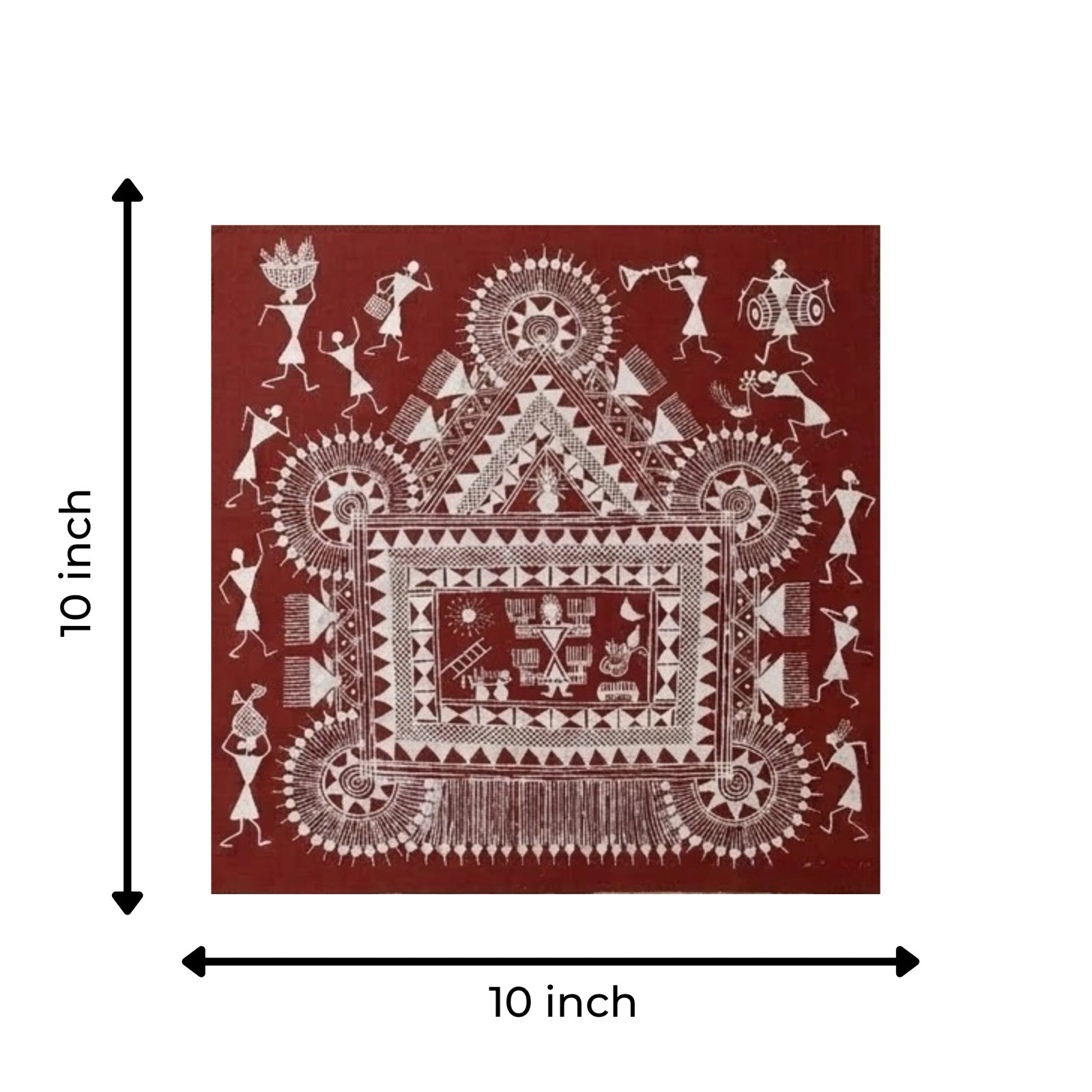 Authentic Warli Painting Thumbnail 3