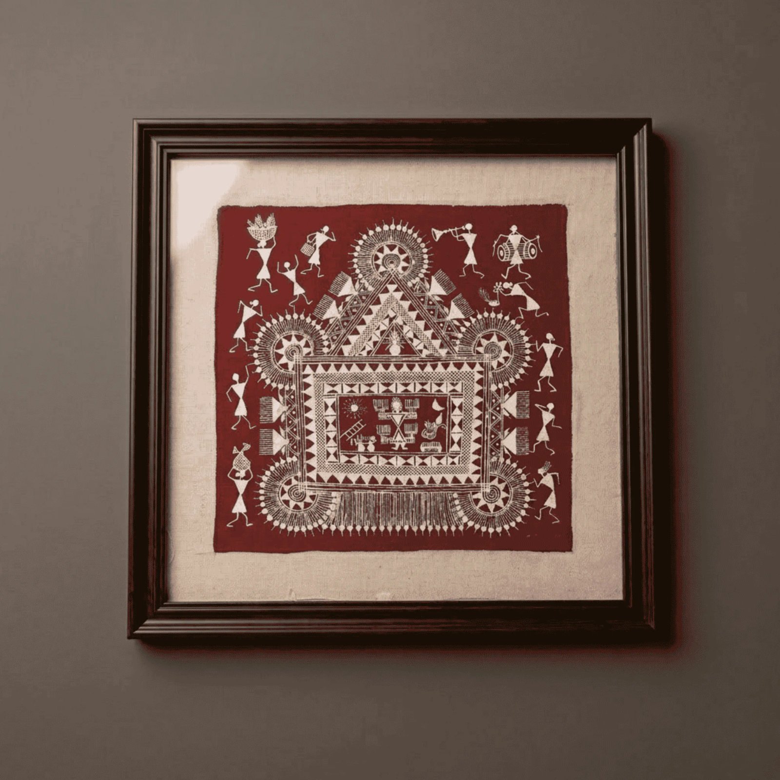 Authentic Warli Painting Thumbnail 1