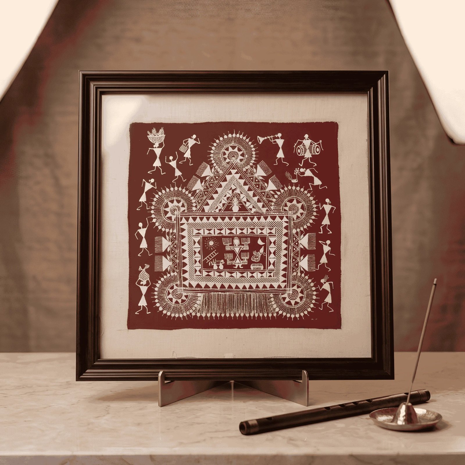Authentic Warli Painting Thumbnail 2
