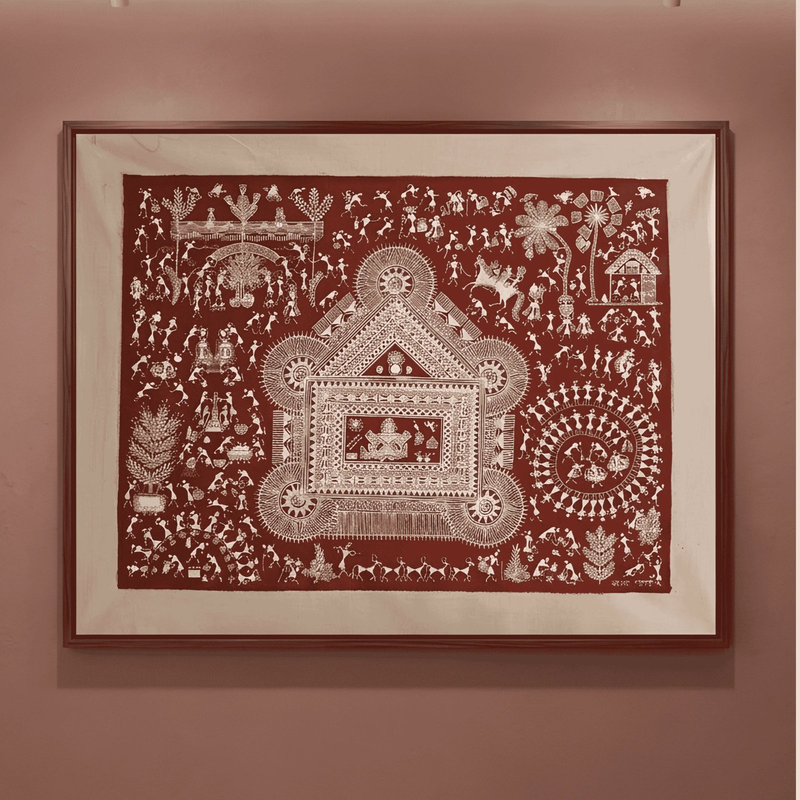 Authentic Warli Tribal Village Life & Daily Chores