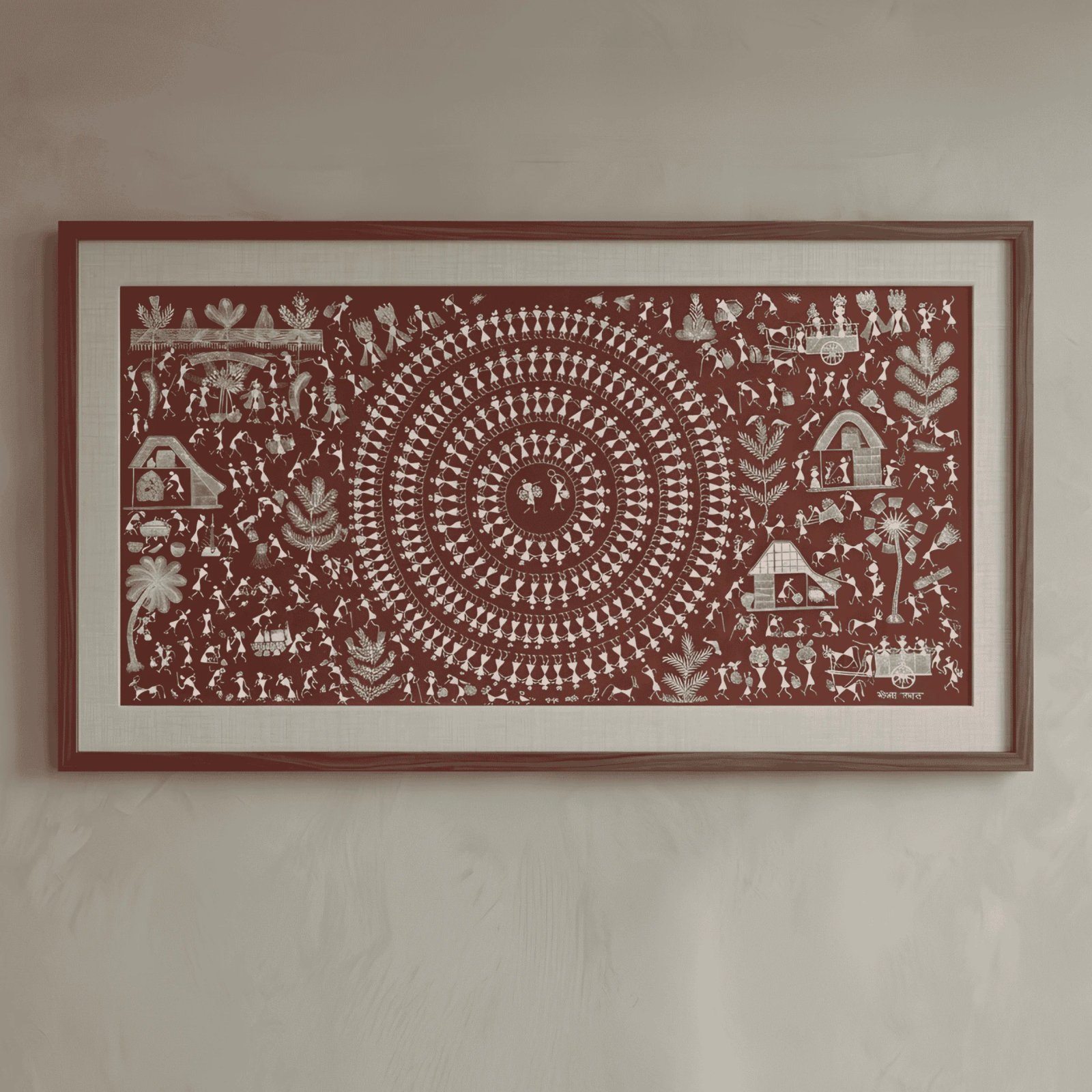 Authentic Warli Panoramic Village Ecosystem