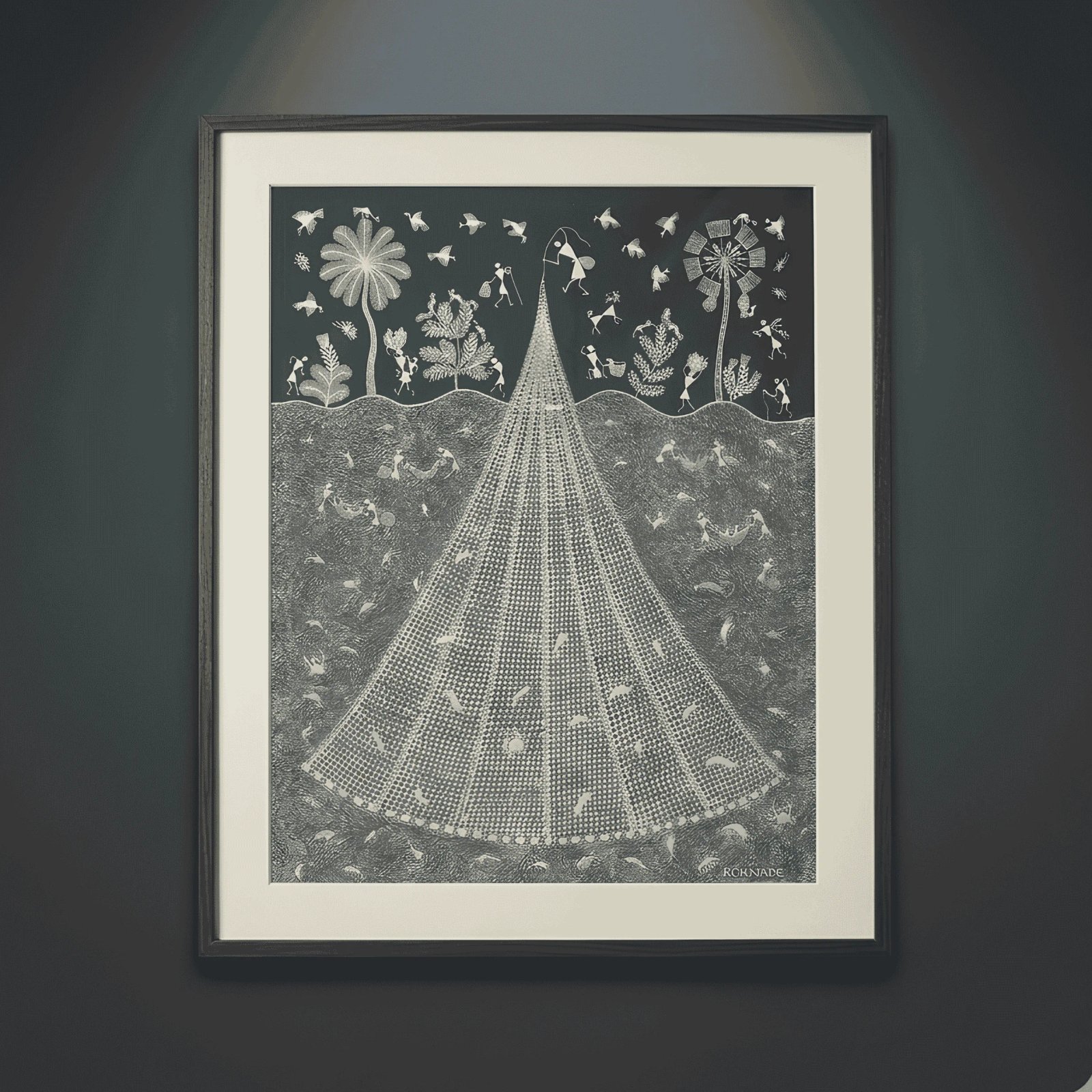Authentic Warli Panoramic Tarpa Dance & Village Celebration