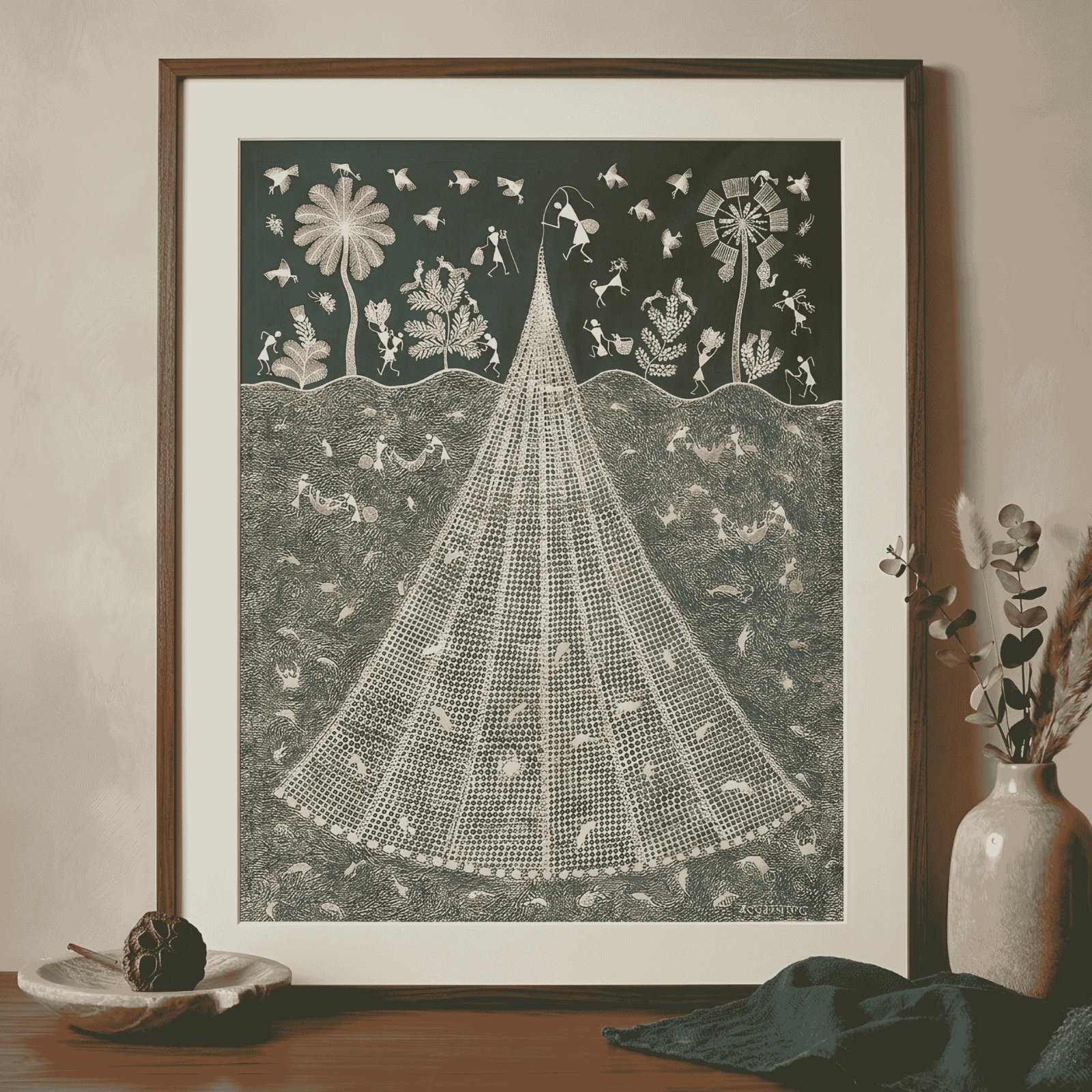 Authentic Warli Panoramic Tarpa Dance & Village Celebration Thumbnail 2
