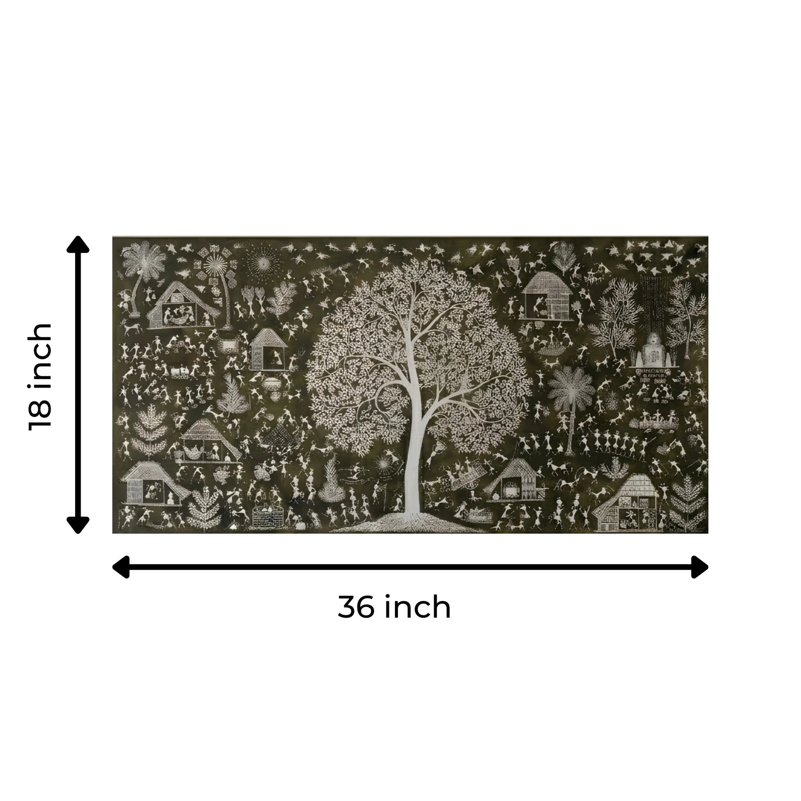 Authentic Warli Lagna Chauk & Marriage Ritual Thumbnail 3