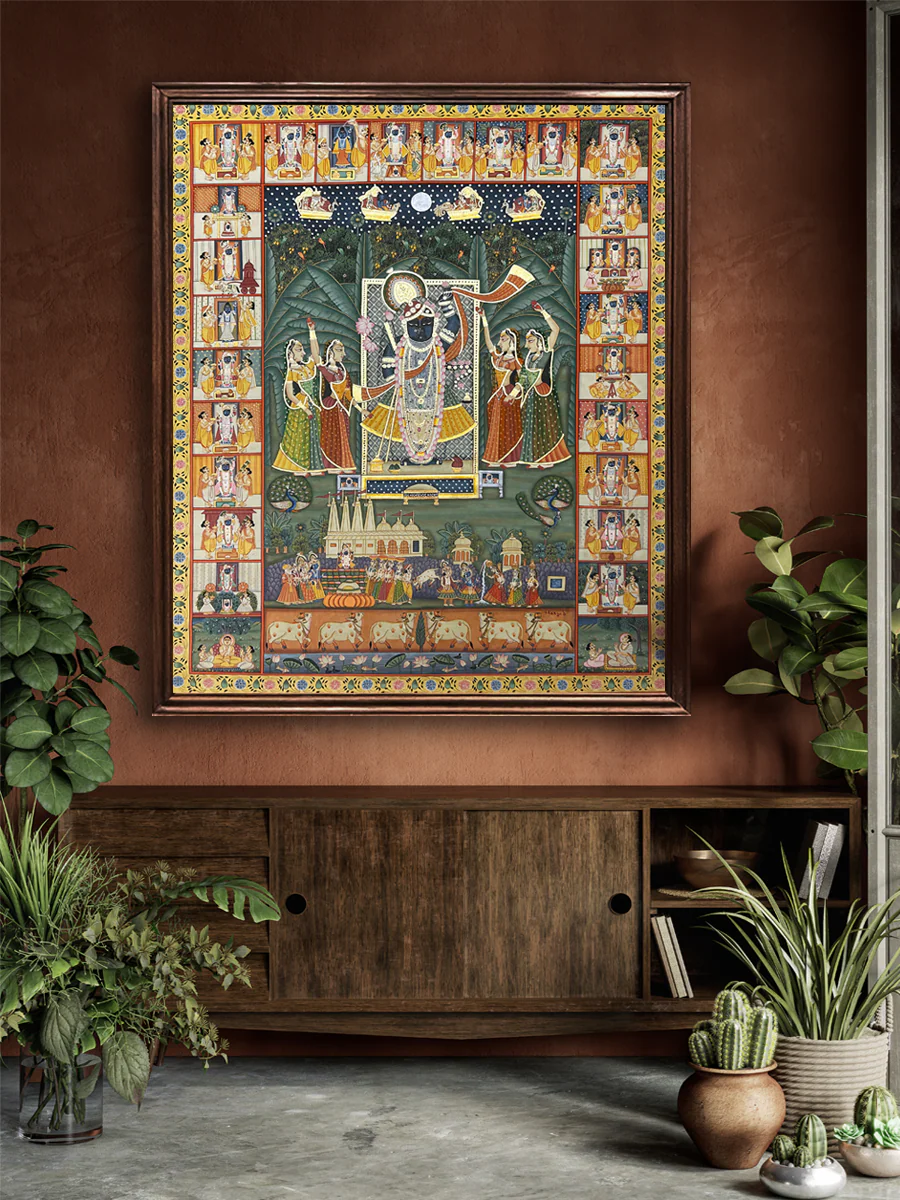 Sharad Poornima in Pichwai thumbnail 4