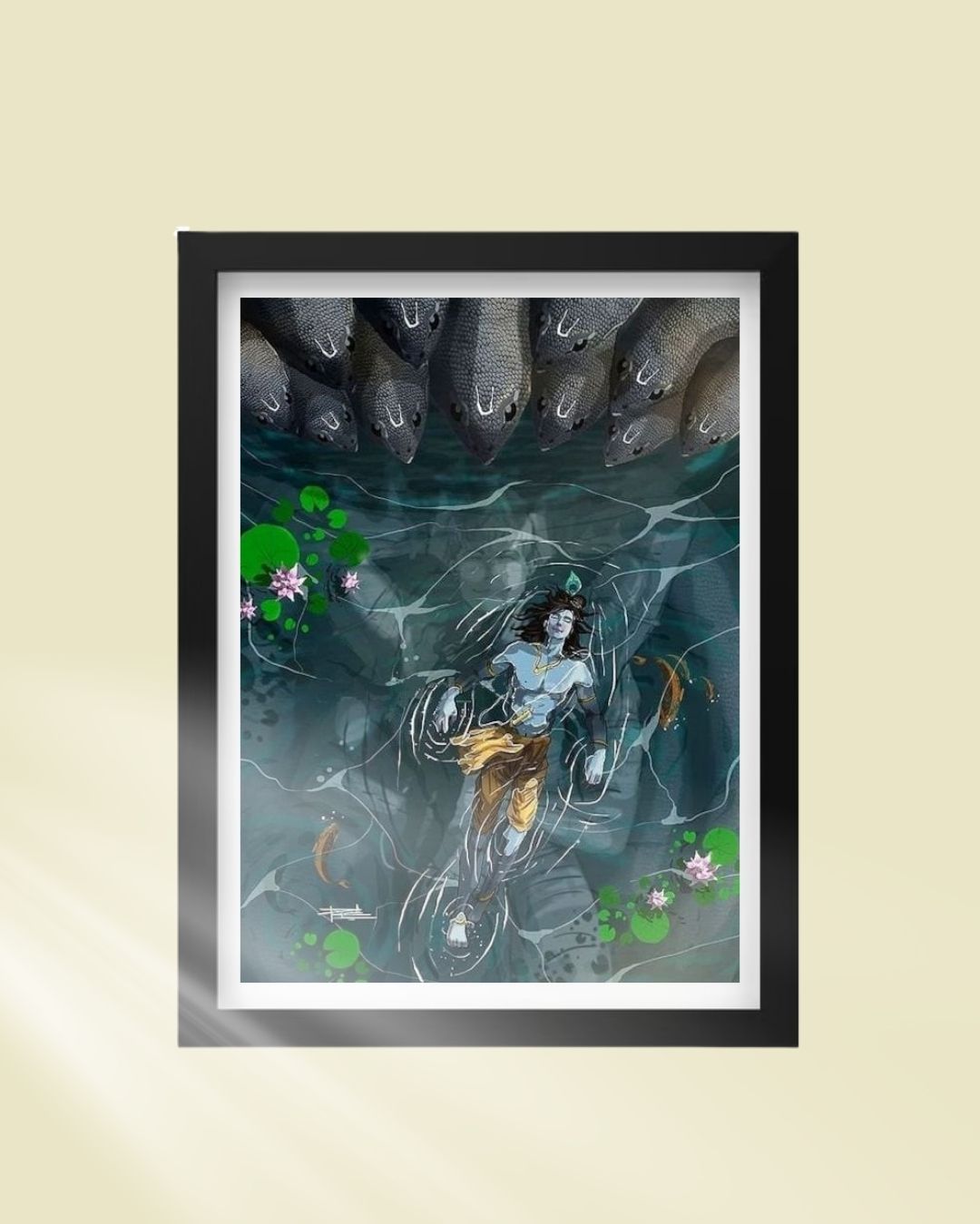 Krishna Mythology Art